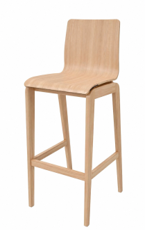 siège haut Adell - coque bois